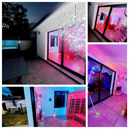 Un Sejour Romantique En Couple Avec Jacuzzi Prive Chromotherapie Jardin Maison Privee Ychoux